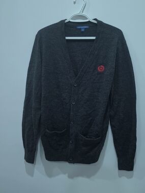 BEATS BY DRE x Port Authority Charcoal Cardigan w Red BEATS Logo -$ NEGOTIABLE